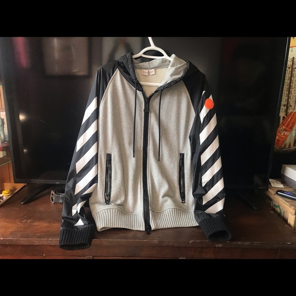 Moncler Other - COPY - Rare Moncler x Off-white mens jacket cardigan size medium 100% authentic